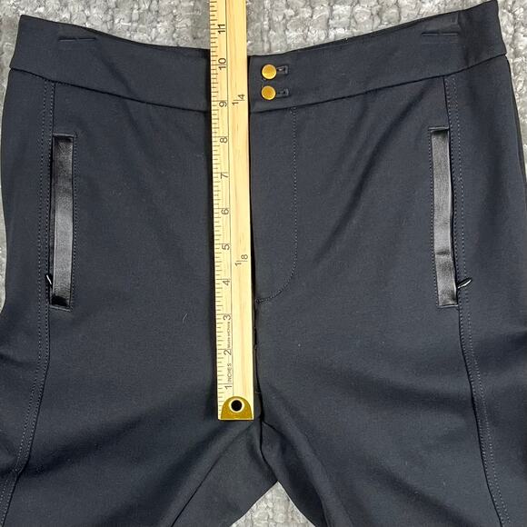 Anthropologie The Essential Slim Women’s Size 4 Black Pants Businesscore Classic - Picture 7 of 12
